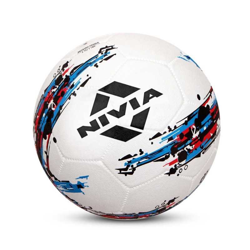 Nivia Storm Football | Rubberized Moulded | Suitable for Hard Ground Without Grass | Training Ball | Soccer Ball | for Men/Women Nivia Storm Football | Rubberized Moulded | Suitable for Hard Ground Without Grass | Training Ball | Soccer Ball | for Men/Women