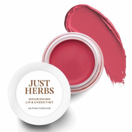 Just Herbs Ayurvedic, Natural Lip & Cheek Tint, Blush For Women- SLS, Chemical & Paraben Free