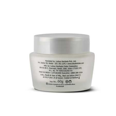 Lotus Herbals WhiteGlow Deep Moisturising cream, SPF 20, Face cream for Dry skin, 60g Lotus Herbals WhiteGlow Deep Moisturising cream, SPF 20, Face cream for Dry skin, 60g