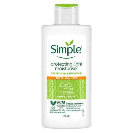 simple Kind To Skin Protecting Light Moisturiser 125 Ml, Liquid