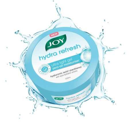 Joy Ultra Light Hydra Gel For Oil Free Hydration (250ml) | Lightweight, Quick Absorbing & Non Sticky Face Cream For All Skin