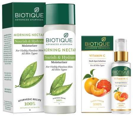 Biotique Vitamin C Dark Spot Solution Serum 30ml | Brightening, Radiant Skin, Reduce Pigmentation |All Skin Tone | SLS & Paraben