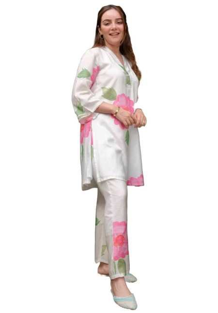 ANNI DESIGNER Women's Cotton Co-Ord Clothing Set