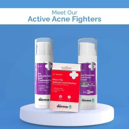 The Derma Co Sali-Cinamide Anti-Acne Face Wash I With 2% Salicylic Acid & 2% Niacinamide I Treats Active Acne & Fades Acne Marks The Derma Co Sali-Cinamide Anti-Acne Face Wash I With 2% Salicylic Acid & 2% Niacinamide I Treats Active Acne & Fades Acne Marks
