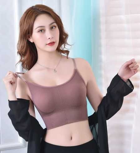 HIRRNIK Women Cotton Padded Bra Combo Bra Pack of 3 PIS (Free Size Bra Fit Up to 28,30, 32, 34) HIRRNIK Women Cotton Padded Bra Combo Bra Pack of 3 PIS (Free Size Bra Fit Up to 28,30, 32, 34)