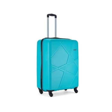 Safari Pentagon 55 Cms Small Cabin Polypropylene Hard Sided 4 Wheels 360 Degree Wheeling System Luggage/Speed_Wheel