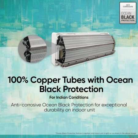 LG 1 Ton 4 Star DUAL Inverter Split AC (Copper, AI Convertible 6-in-1 Cooling, 4 Way Swing, HD Filter with Anti-Virus