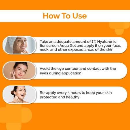 The Derma Co Hyaluronic Sunscreen Aqua Ultra Light Gel With Spf 50 Pa++++ For Broad Spectrum, UV A, UV B & Blue Light Protection The Derma Co Hyaluronic Sunscreen Aqua Ultra Light Gel With Spf 50 Pa++++ For Broad Spectrum, UV A, UV B & Blue Light Protection
