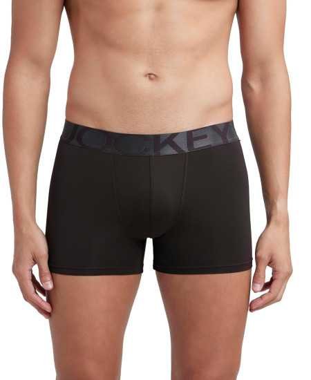 Jockey IC28 Men's Tactel Microfiber Elastane Stretch Solid Trunk with Moisture Move Treatment Jockey IC28 Men's Tactel Microfiber Elastane Stretch Solid Trunk with Moisture Move Treatment