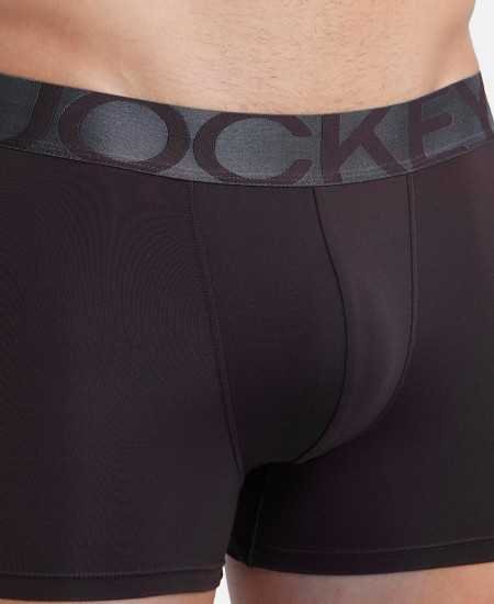 Jockey IC28 Men's Tactel Microfiber Elastane Stretch Solid Trunk with Moisture Move Treatment Jockey IC28 Men's Tactel Microfiber Elastane Stretch Solid Trunk with Moisture Move Treatment