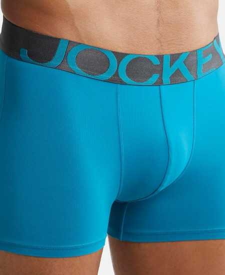 Jockey IC28 Men's Tactel Microfiber Elastane Stretch Solid Trunk with Moisture Move Treatment Jockey IC28 Men's Tactel Microfiber Elastane Stretch Solid Trunk with Moisture Move Treatment