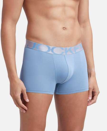 Jockey IC28 Men's Tactel Microfiber Elastane Stretch Solid Trunk with Moisture Move Treatment Jockey IC28 Men's Tactel Microfiber Elastane Stretch Solid Trunk with Moisture Move Treatment