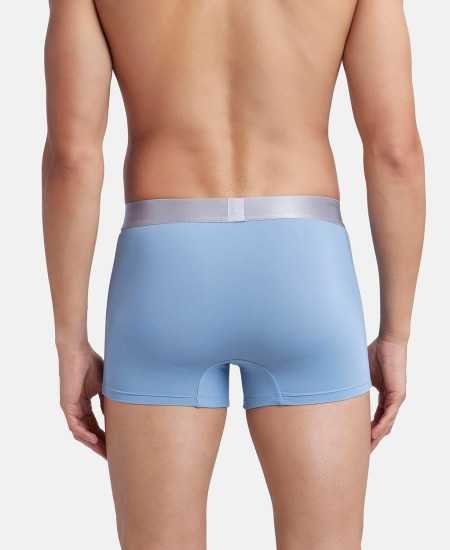 Jockey IC28 Men's Tactel Microfiber Elastane Stretch Solid Trunk with Moisture Move Treatment Jockey IC28 Men's Tactel Microfiber Elastane Stretch Solid Trunk with Moisture Move Treatment