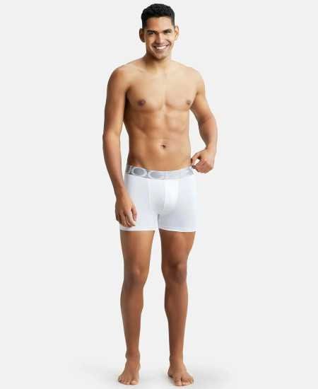 Jockey IC28 Men's Tactel Microfiber Elastane Stretch Solid Trunk with Moisture Move Treatment Jockey IC28 Men's Tactel Microfiber Elastane Stretch Solid Trunk with Moisture Move Treatment