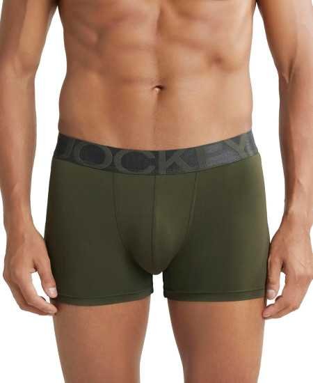 Jockey IC28 Men's Tactel Microfiber Elastane Stretch Solid Trunk with Moisture Move Treatment Jockey IC28 Men's Tactel Microfiber Elastane Stretch Solid Trunk with Moisture Move Treatment