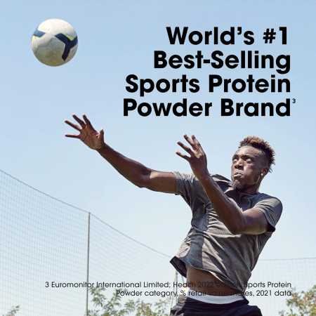 Optimum Nutrition (ON) Gold Standard 100% Whey (2 lbs/907 g) (Double Rich Chocolate) Protein Powder for Muscle Support & Optimum Nutrition (ON) Gold Standard 100% Whey (2 lbs/907 g) (Double Rich Chocolate) Protein Powder for Muscle Support &