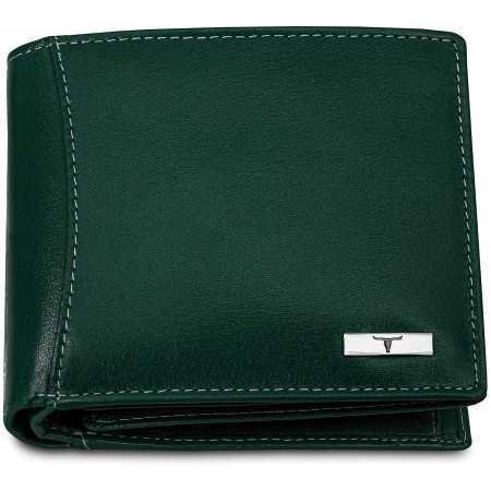 URBAN FOREST Oliver Black Leather Wallet for Men, 6 Card Slot