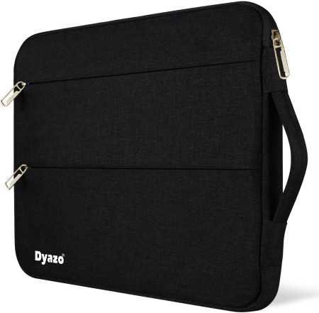 Dyazo Water Resistant Laptop Sleeve with Handle Compatible for 15 Inch to 15.6" Inches laptops & Notebooks - Grey