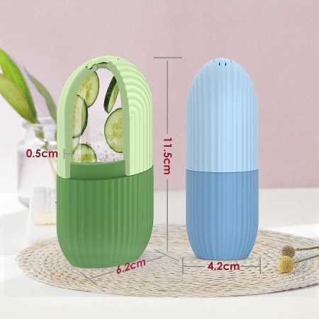 Ice Face Roller Silicone Facial Cube for Eyes Neck Massage Remove Dark Circle Pore Shrink Face Beauty Skin Care Ice Mould