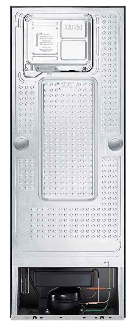 Samsung 236 L, 3 Star, Digital Inverter, Frost Free Double Door Refrigerator (RT28C3053S8/HL, Silver, Elegant Inox, 2024 Model)