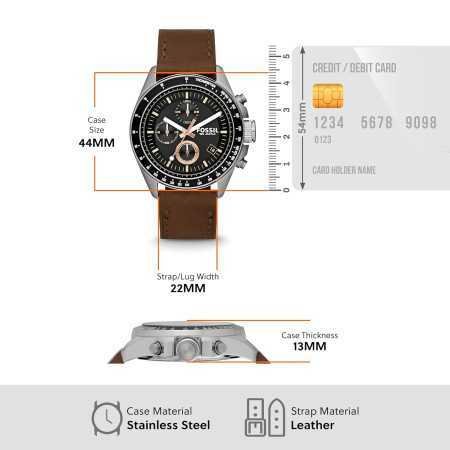 Fossil Decker Brown Watch