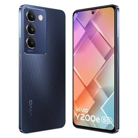Vivo Y200e 5G (Black Diamond, 8GB RAM, 128GB Storage) with No Cost EMI/Additional Exchange Offers