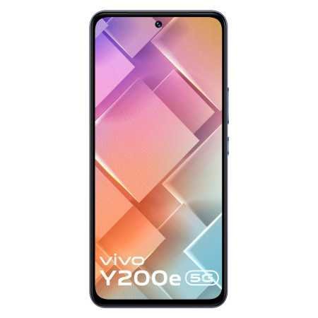 Vivo Y200e 5G (Black Diamond, 8GB RAM, 128GB Storage) with No Cost EMI/Additional Exchange Offers