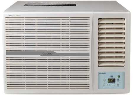 Lloyd 1.5 Ton 3 Star Fixed Speed Window Ac (Copper, 2023 Model, White With Silver Deco Strip, GlW18C3YWSEW/XWSEW)