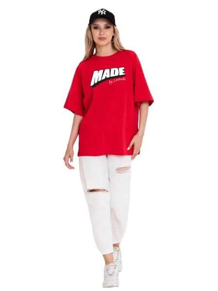 LEOTUDE Women Cottonblend Half Sleeve Oversized Regular Fit T-Shirts LEOTUDE Women Cottonblend Half Sleeve Oversized Regular Fit T-Shirts