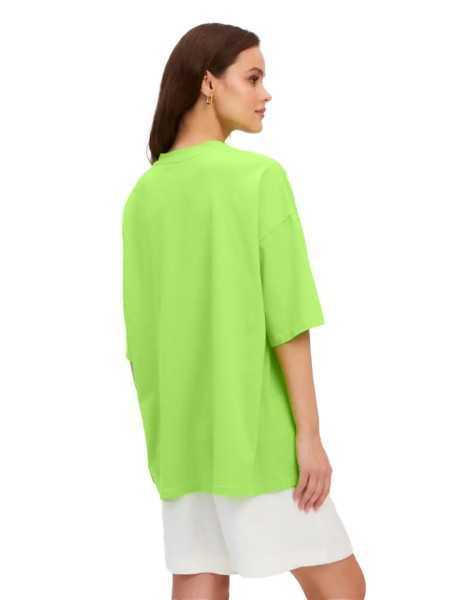 LEOTUDE Women Cottonblend Half Sleeve Oversized Regular Fit T-Shirts LEOTUDE Women Cottonblend Half Sleeve Oversized Regular Fit T-Shirts