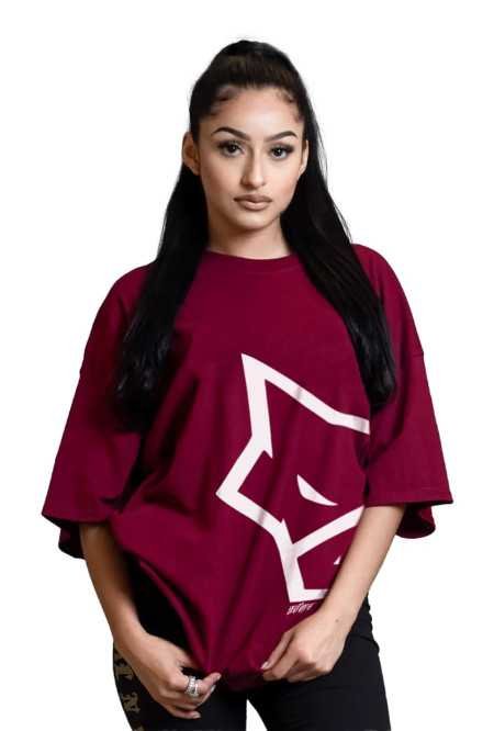 LEOTUDE Women Cottonblend Half Sleeve Oversized Regular Fit T-Shirts LEOTUDE Women Cottonblend Half Sleeve Oversized Regular Fit T-Shirts