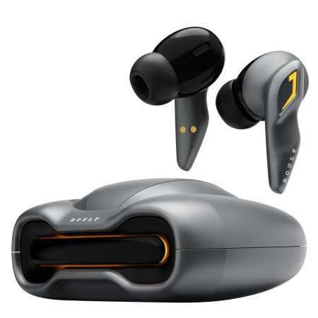 Boult Audio UFO Truly Wireless in Ear Earbuds with 48H Playtime, Built-in App Support, 45ms Low Latency Gaming, 4 Mics ENC,