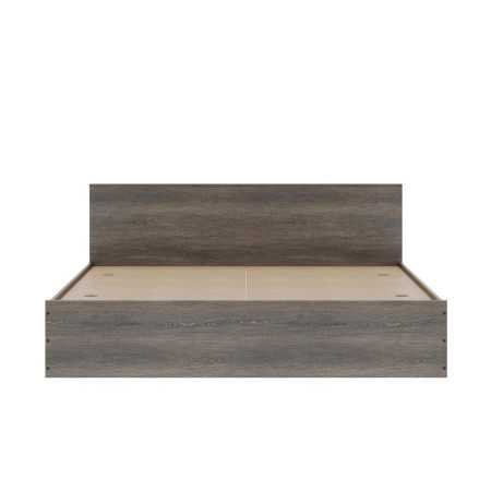 Wakefit Bed | Queen (78 X 60) Engineered Wood Bed Without Storage, 1 Year Warranty | - Cosma - Columbian Walnut