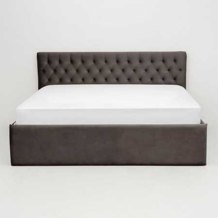 Wakefit Bed | Queen (78 X 60) Engineered Wood Bed Without Storage, 1 Year Warranty | - Cosma - Columbian Walnut