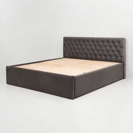 Wakefit Bed | Queen (78 X 60) Engineered Wood Bed Without Storage, 1 Year Warranty | - Cosma - Columbian Walnut