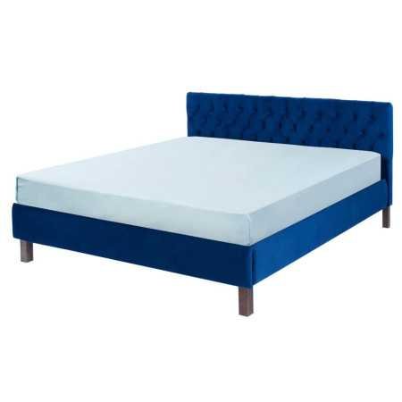 Wakefit Bed | Queen (78 X 60) Engineered Wood Bed Without Storage, 1 Year Warranty | - Cosma - Columbian Walnut