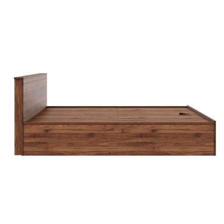 Wakefit Bed | Queen (78 X 60) Engineered Wood Bed Without Storage, 1 Year Warranty | - Cosma - Columbian Walnut