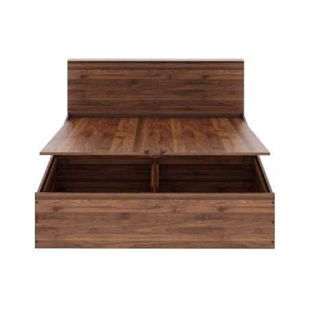Wakefit Bed | Queen (78 X 60) Engineered Wood Bed Without Storage, 1 Year Warranty | - Cosma - Columbian Walnut