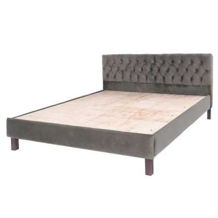 Wakefit Bed | Queen (78 X 60) Engineered Wood Bed Without Storage, 1 Year Warranty | - Cosma - Columbian Walnut