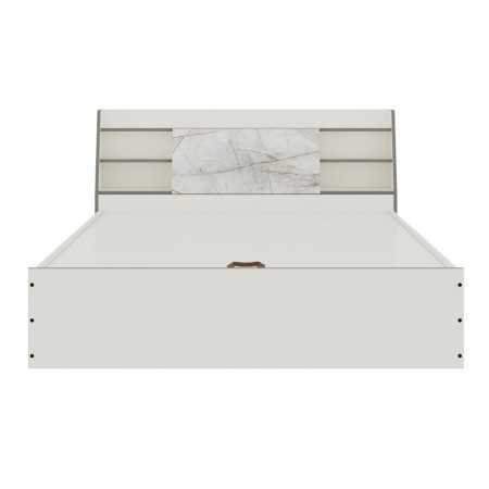 Wakefit Bed | Queen (78 X 60) Engineered Wood Bed Without Storage, 1 Year Warranty | - Cosma - Columbian Walnut