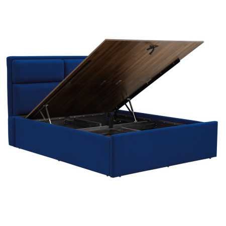 Wakefit Bed | Queen (78 X 60) Engineered Wood Bed Without Storage, 1 Year Warranty | - Cosma - Columbian Walnut