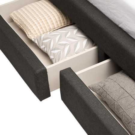 Wakefit Bed | Queen (78 X 60) Engineered Wood Bed Without Storage, 1 Year Warranty | - Cosma - Columbian Walnut