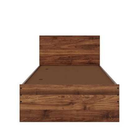 Wakefit Bed | Queen (78 X 60) Engineered Wood Bed Without Storage, 1 Year Warranty | - Cosma - Columbian Walnut