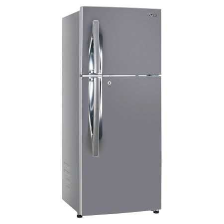 LG 242 L 3 Star Smart Inverter Frost-Free Double Door Refrigerator (GL-I292RPZX, Shiny Steel, Door Cooling+)
