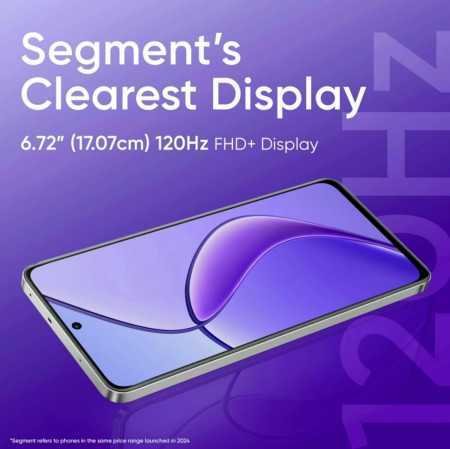 realme 12X 5G (Twilight Purple, 6GB RAM, 128GB Storage)