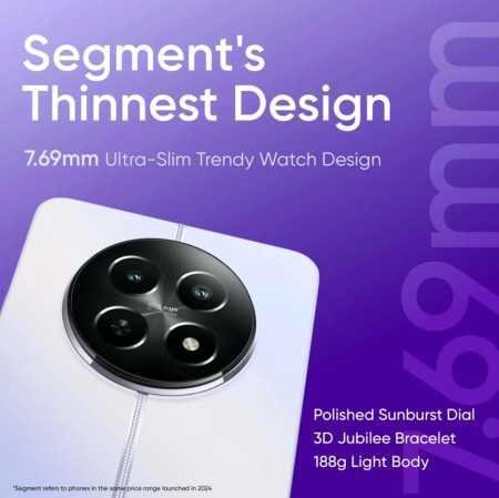 realme 12X 5G (Twilight Purple, 6GB RAM, 128GB Storage)