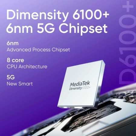 realme 12X 5G (Twilight Purple, 6GB RAM, 128GB Storage)