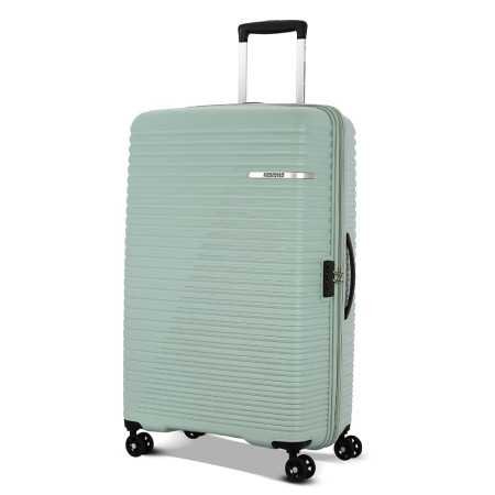 American Tourister Liftoff 79 Cms Large Check-in Polypropylene Hard Sided Double Spinner 4 Wheel Luggage/Trolley Bag/Suitcase