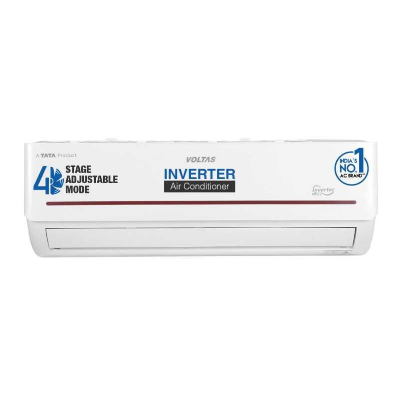 Voltas 1.5 Ton 3 Star Inverter Split AC (Copper, 4-in-1 Adjustable Mode, Anti-dust Filter, 2023 Model, 183V Vectra Prism, White)