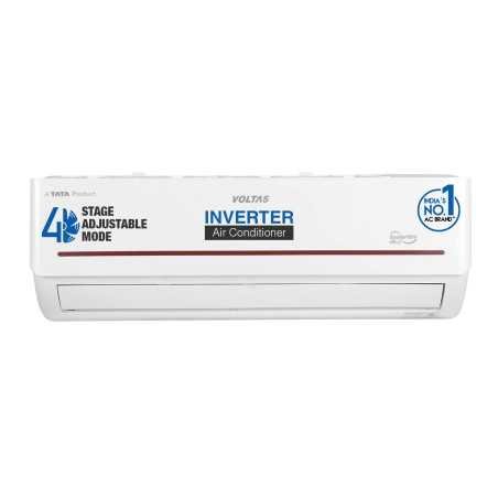 Voltas 1.5 Ton 3 Star Inverter Split AC (Copper, 4-in-1 Adjustable Mode, Anti-dust Filter, 2023 Model, 183V Vectra Prism, White)